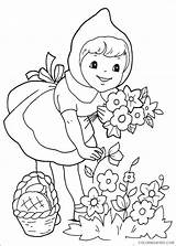 Coloring4free Hood Riding Little Red Coloring Printable Pages sketch template