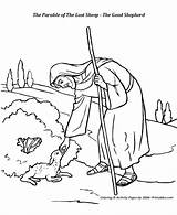 Sheep Parable Parables Shepherds Cartoon sketch template