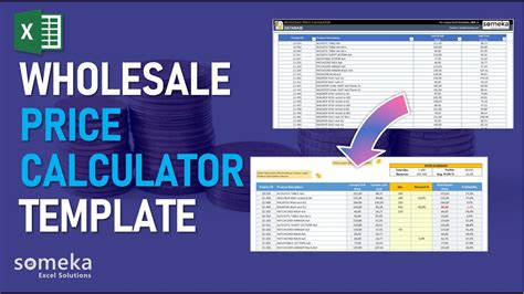 wholesale price calculator template calculate  profitability