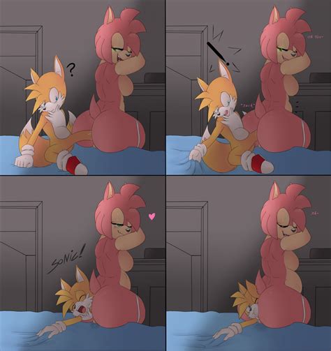 rule 34 amy rose anal penetration anal sex anal vore anthro arms up backside bedroom