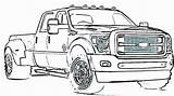 Coloring F350 Tow sketch template
