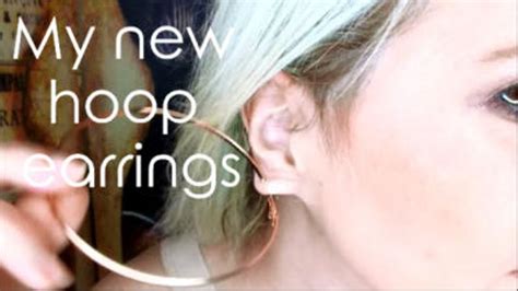 My New Hoop Earrings Mp4 Fetish Cinema Clips4sale