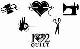 Quilting Clipground 2228 sketch template