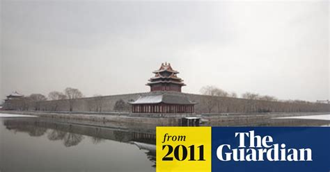 man arrested over forbidden city break in china the guardian