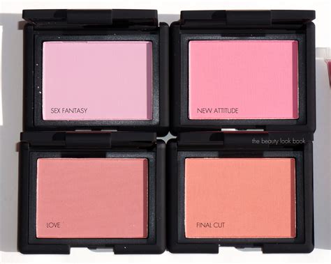 beauty  book nars final cut collection blushes