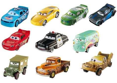 amazoncom disney pixar cars  piston cup diecast collection  pack