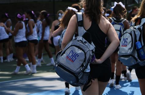 what s in a cheerleader s backpack