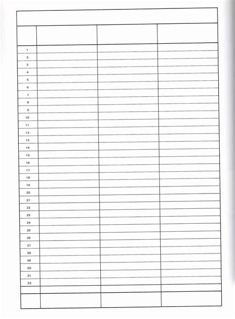 blank spreadsheet  print intended    print blank excel sheet