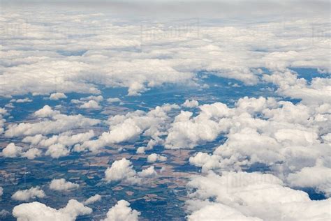 clouds  land stock photo dissolve