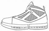 Jordans Dibujo Zapatillas Desenhos 5th Colorir Disenos Lebron Calzas Baloncesto Jugadores sketch template