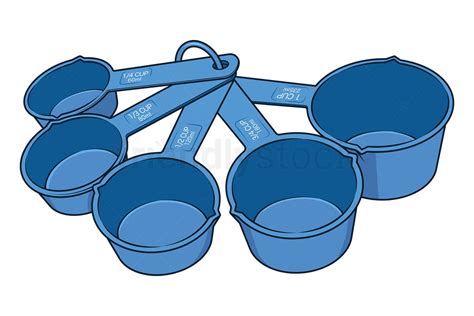 cup measuring cups clipart