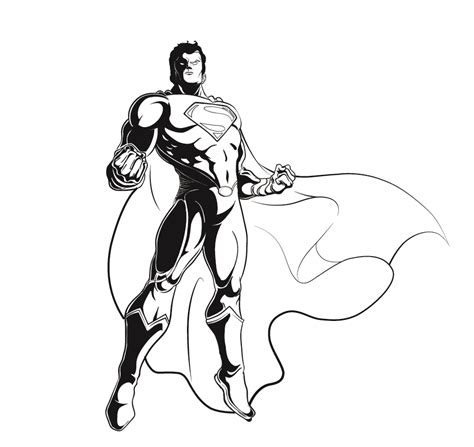 superman outline   superman outline png images