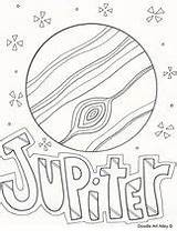 Jupiter Pages Planet Coloring Solar Drawing Planets System Colouring Space Kids Plus Template Ceres Dwarf Science Printable Other Drawings Outer sketch template
