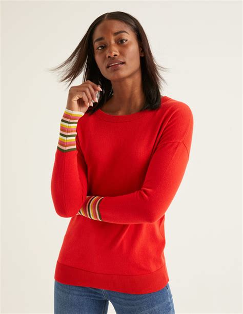 Cassandra Sweater Post Box Red Sweaters Boden Sweaters For Women