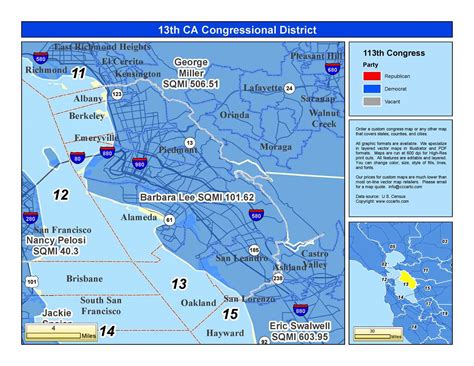 california 13th congressional district barbara lee district