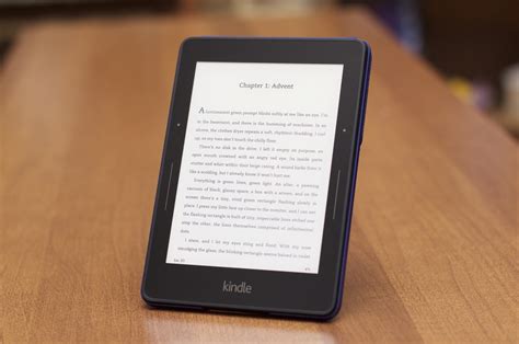 vision reading  kindle voyage iaccessibility
