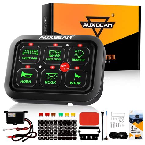 auxbeam switch panel wiring diagram