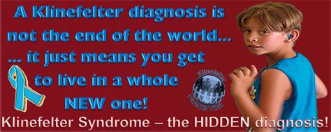 Diagnosis Klinefelter Syndrome Awareness Poster Diagnosis