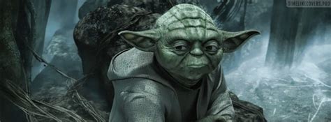 Star Wars Master Yoda Early In The Morning Facebook Cover