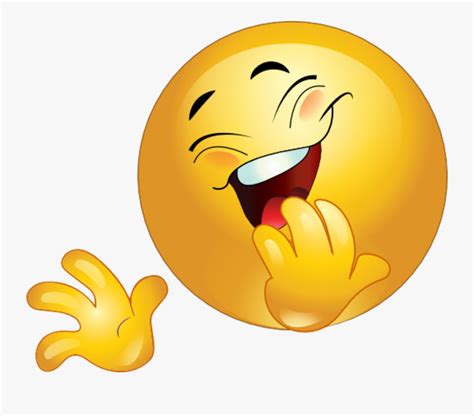 smiley face laughing emoji  transparent clipart clipartkey