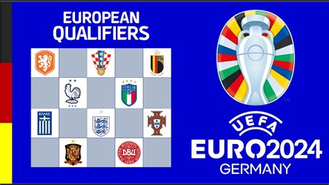 euro  germany draw simulation  uefa qualifiers youtube