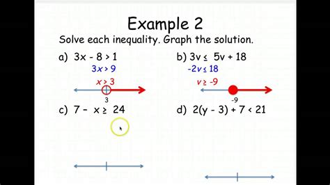 solving  step inequalities worksheet kuta  ct jefmd
