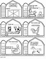 Learningenglish Granja Fattoria Preescolar Booklet Bauernhof Animali Bebés Grundschule Aktivitäten Ingles Fichas sketch template