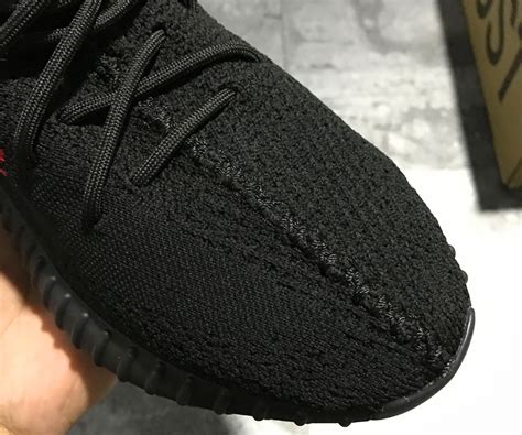adidas yeezy boost   bred black red  sole