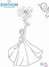 Elsa Malvorlage Ausmalbild Elsas Fahigkeiten Magische sketch template