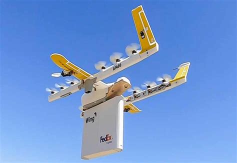 fedex sassocie  wing pour effectuer des livraisons par drone en virginie actu transport