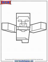 Minecraft Coloring Pages Herobrine Flying Skins Kids Colouring Color Lego Cool Steve Ball Dragon Skylanders Crafts Fun Character Fonts Running sketch template