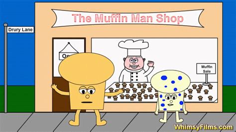 muffin man nursery song rhyme  children youtube