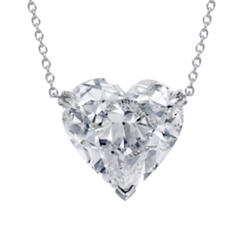 heart pendant  moissanite custom jewelry harro gem moissanite