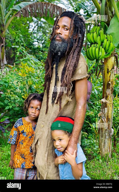 Rastafari Dorf Montego Bay Jamaika Westindische Inseln Karibik