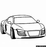 Audi Facili Automobili Mezzi Trasporto R4 Macchine Stampare Motocross Romeo Martini Aston Vanquish sketch template