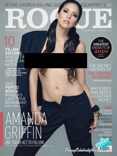 amanda griffin s sexiest photo on rogue magazine pinay underground