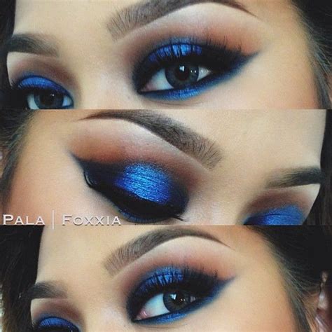 Blue Sparkle Eye Makeup Makeup Smokey Eye Makeup