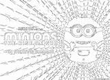 Gru Rise Coloring Minions Pages Summer 2021 Printable sketch template