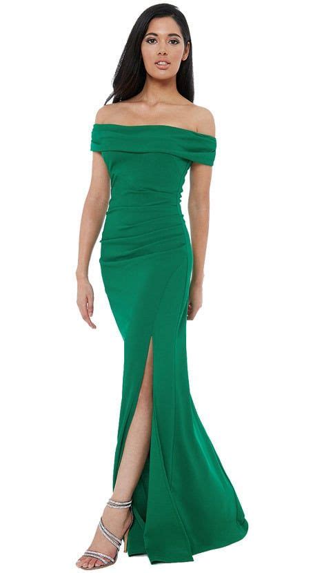 ook leuk groene  shoulder jurk  dresses maxi dress fashion