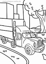 Malvorlage Ausmalbilder Lkw Lastwagen Laster Ausmalbild Kinderbilder Innen Flugzeug sketch template