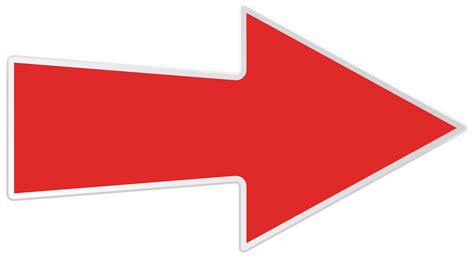 fajarv transparent curved red arrow png