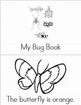 Book Bug Mini Template Printables Sheet Minibook Own Reviewed Curated Make sketch template