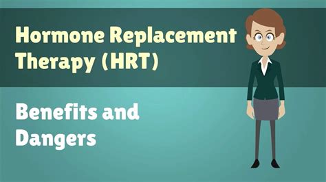 hormone replacement therapy hrt benefits and dangers youtube