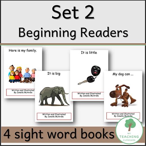 beginning readers set   teaching cupboard