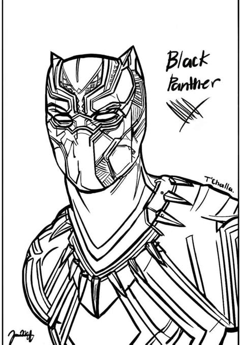 black panther superhero coloring pages superhero coloring pages