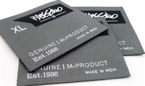 images brand tag clothing label woven label    stock