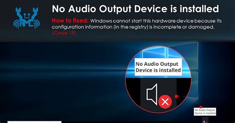 audio output device  installed code   update windows    fixed sonnets