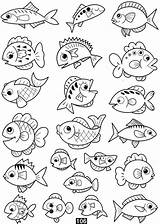 Fish Fisch Fische Animales Malvorlage Ritningar Zeichnet Animal Vorlagen Giane Visitar Fashiondesignn sketch template