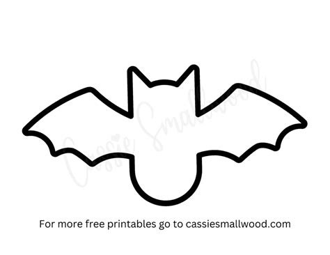 bat wing template