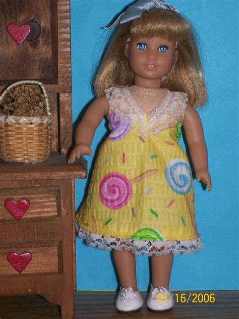 american girl mini doll clothes 6 1 2 lollipop dress by doll